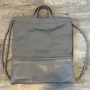 Matt & Nat Gray Women's Convertible Backpack Tote